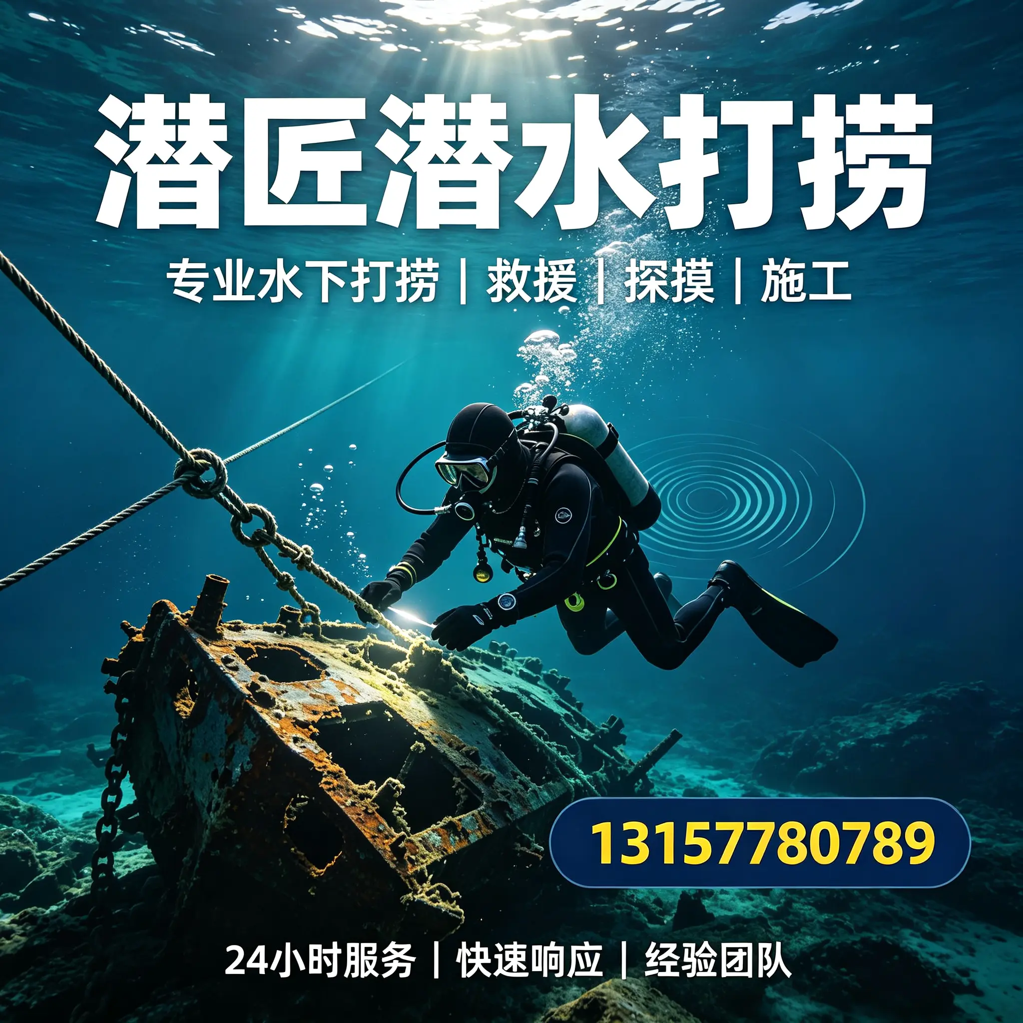 沧州水下打捞作业服务产品